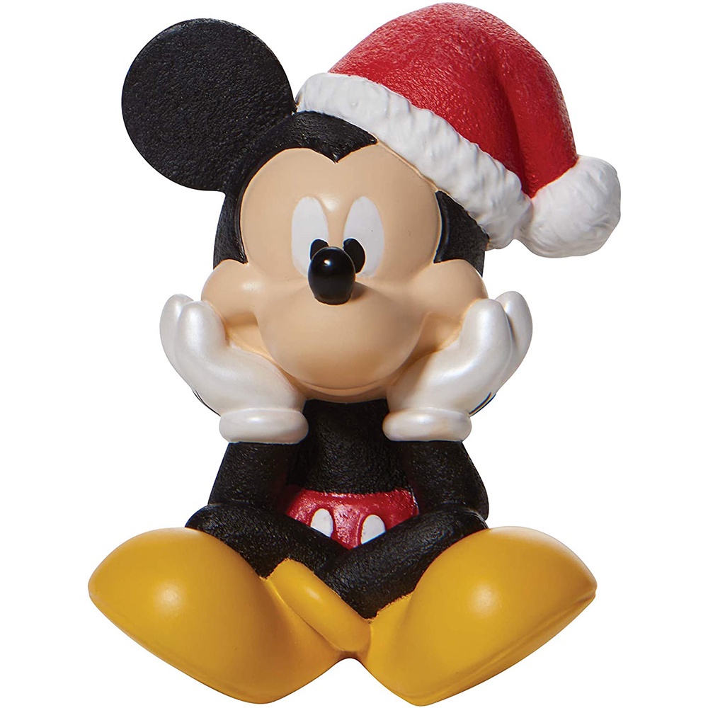 Enesco Disney 迪士尼 米奇聖誕帽居家擺飾 EN27270