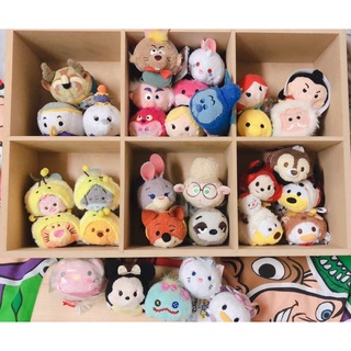 《現貨》日本迪士尼商店Tsum tsum公主/小熊維尼/動物方程式手機螢幕擦拭/擺設小娃娃