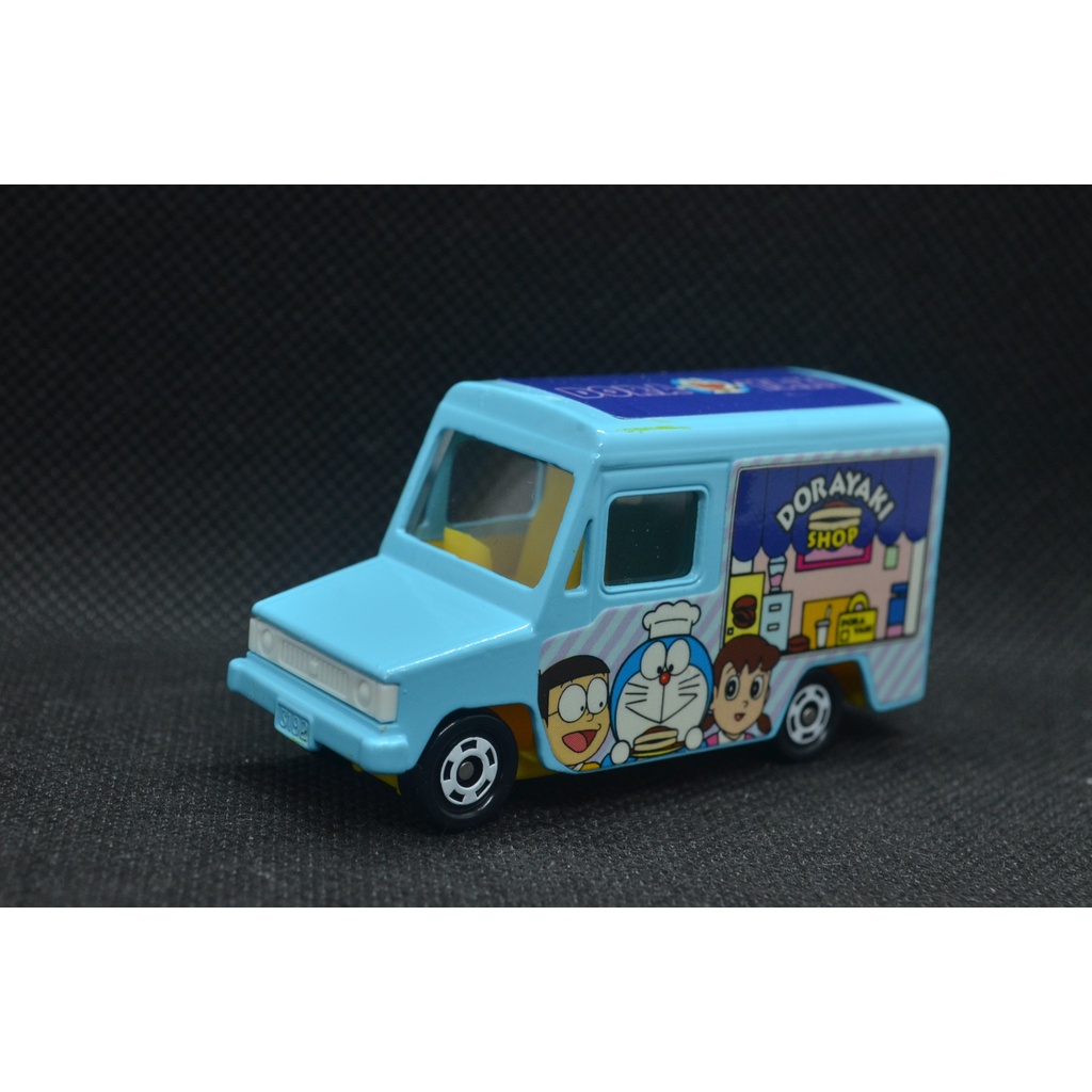 【T'Toyz】 Tomica 哆啦A夢 盒組 銅鑼燒 餐車 Isuzu Hipac Van 無盒 附膠盒 日版 中國製