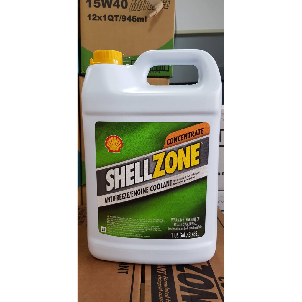 《輪胎城》Shell ZONE 殼牌 濃縮水箱精 100%需套水1:1 3.785L
