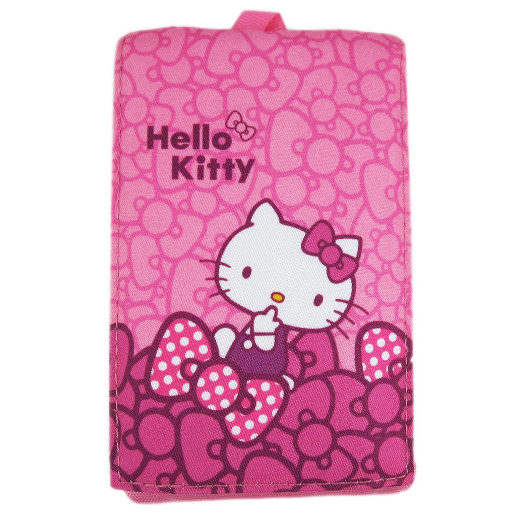 卡漫城 - Hello Kitty 保護 收納包 粉 ㊣版 手機袋 相機包 防護袋 外接 隨身 行動硬碟 電源