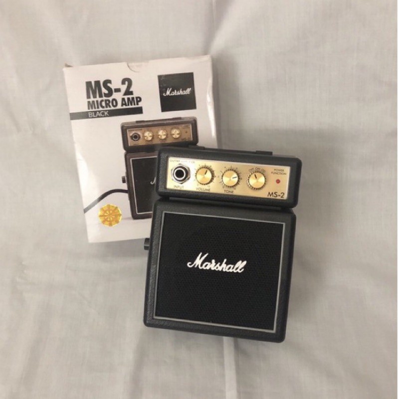 現貨 Marshall MS-2迷你小音箱