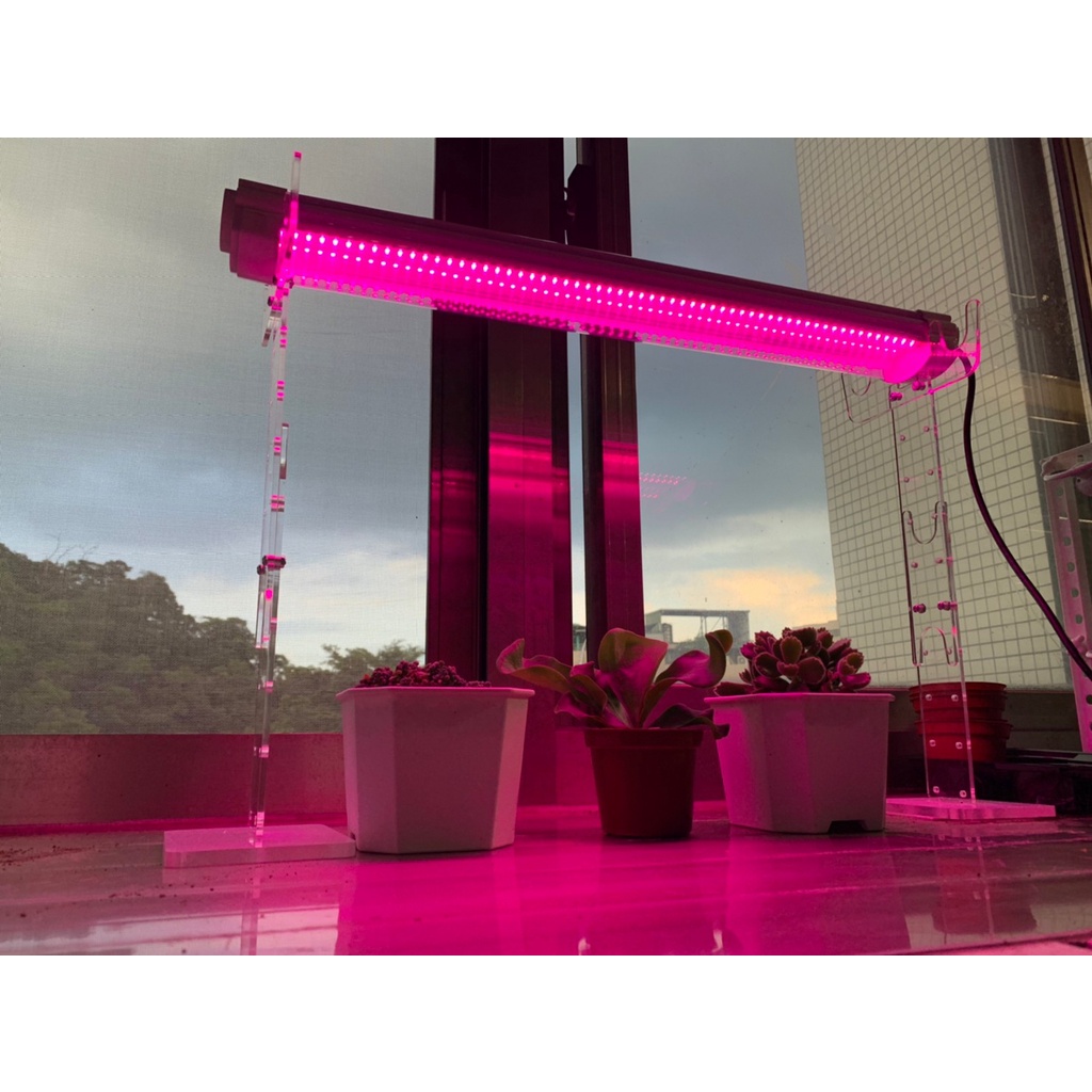 【君沛】LED植物燈 防水型植物燈管 2呎25W 紅藍光 三防燈 植物生長燈