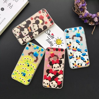 Iphone5/5S/SE/ 6/6s/6Plus/6s Plus/7/7plus 迪士尼米奇米妮夾娃娃手機軟殼