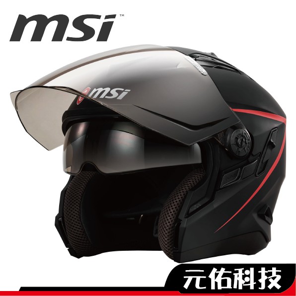 MSI 微星 3/4 安全帽 龍魂戰盔 ZS-613A ZEUS 瑞獅代工