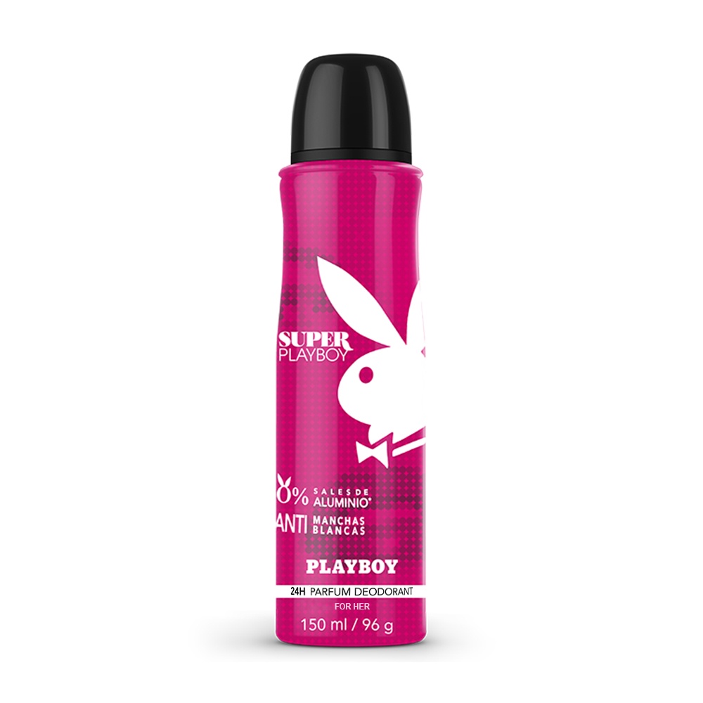 【PLAYBOY】超級兔女郎經典體香噴霧｜150ML｜GISH Beauty 香氛 噴霧 女性香水 體香 經典