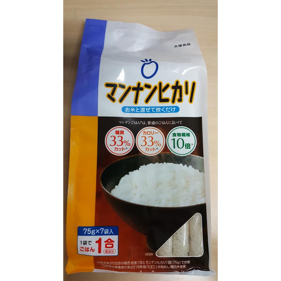 現貨 大塚食品 日本蒟蒻米 低熱量Mannan Hikari