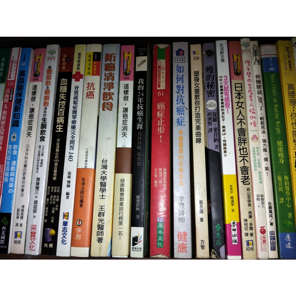 書籍 瘦的秘密 瘦手臂的香肩美人瑜伽操 伸懶腰就瘦了 真腰瘦你也能變正妹 早餐只喝薑紅茶的減肥法 自行車減肥 企鵝變飛鳥