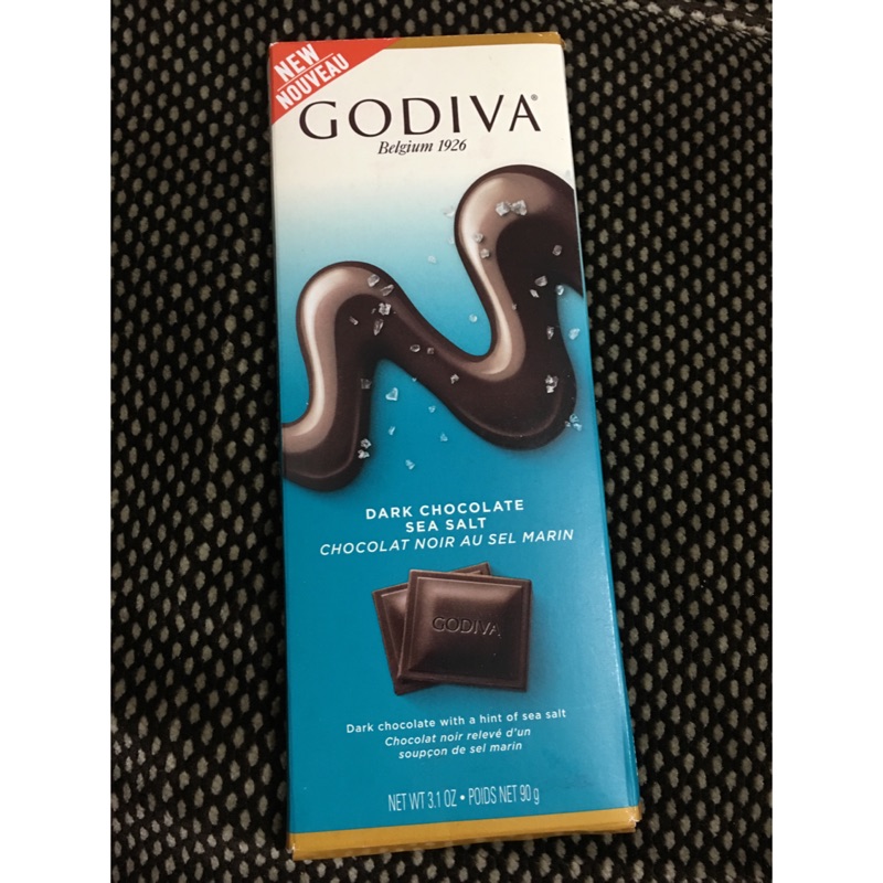 Godiva 海鹽黑巧克力（加拿大帶回）