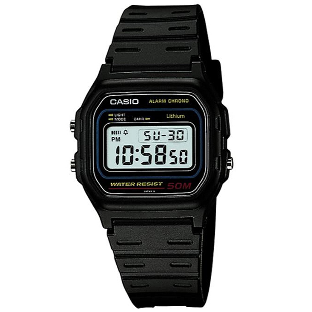 【CASIO】卡西歐 電子錶 W-59-1  原廠公司貨【關注折扣】