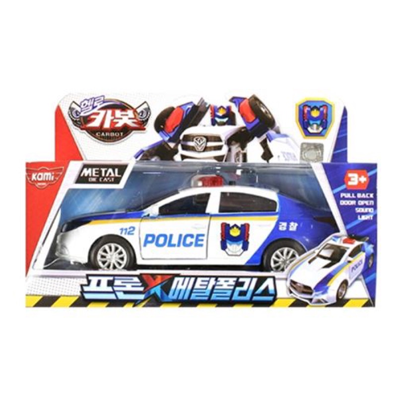 預購🫧JJ韓國代購-Carbot-警車(正版授權  #Carbot #警車 玩具車