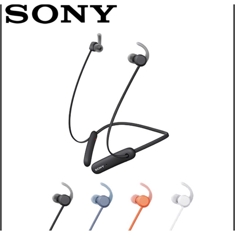 SONY WI-SP510 無線防潑水入耳式運動耳機(全新藍）便宜賣 只有一組