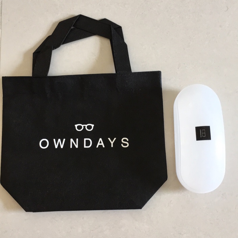 Owndays 全新眼鏡小提袋及眼鏡盒 蝦皮購物