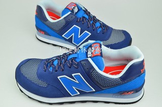 ☆JR運動休閒館☆ NEW BALANCE ML574UTA 藍色 復古慢跑鞋~