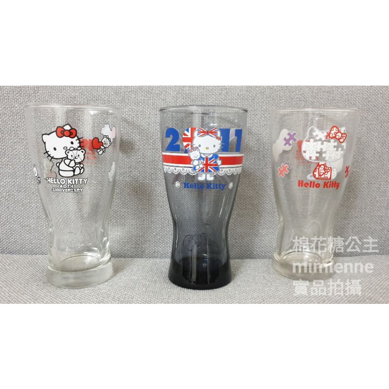 全新 Hello Kitty 40週年 經典玻璃曲線杯/7-11集點/7-ELEVEN/SANRIO/三麗鷗正版授權