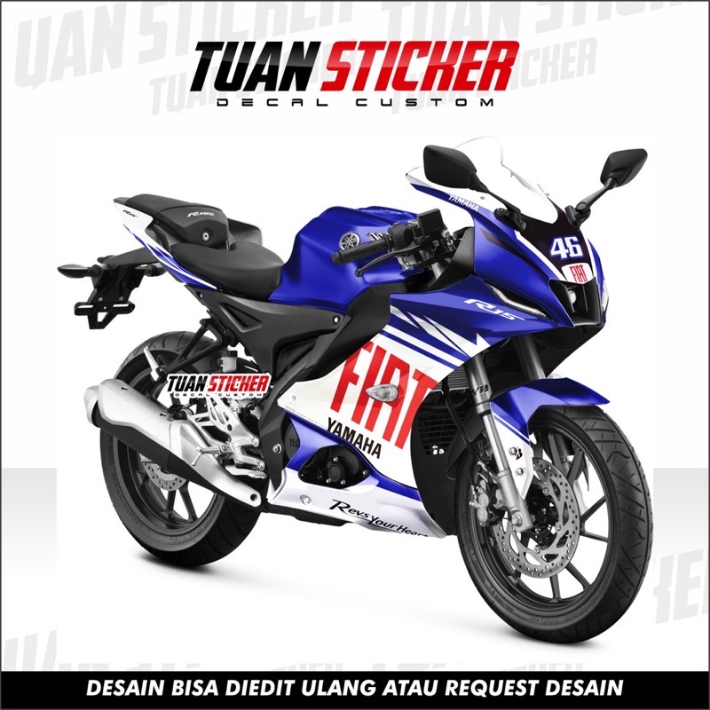 翰林🆁🅰🅲🅸🅽🅶二輪 Yamaha R15 V4 R15M 全車彩貼 全車彩貼 全車貼紙 彩貼 貼紙 R15