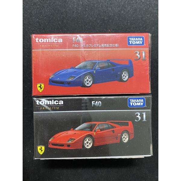 TOMICA 多美卡 31 PORSCHE F40 跑車 藍色 紅色 可選 模型車 限量