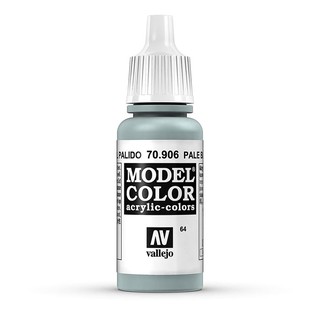 Acrylicos Vallejo 模型色彩 Model Color 064 70906 低飽和藍色 17ml