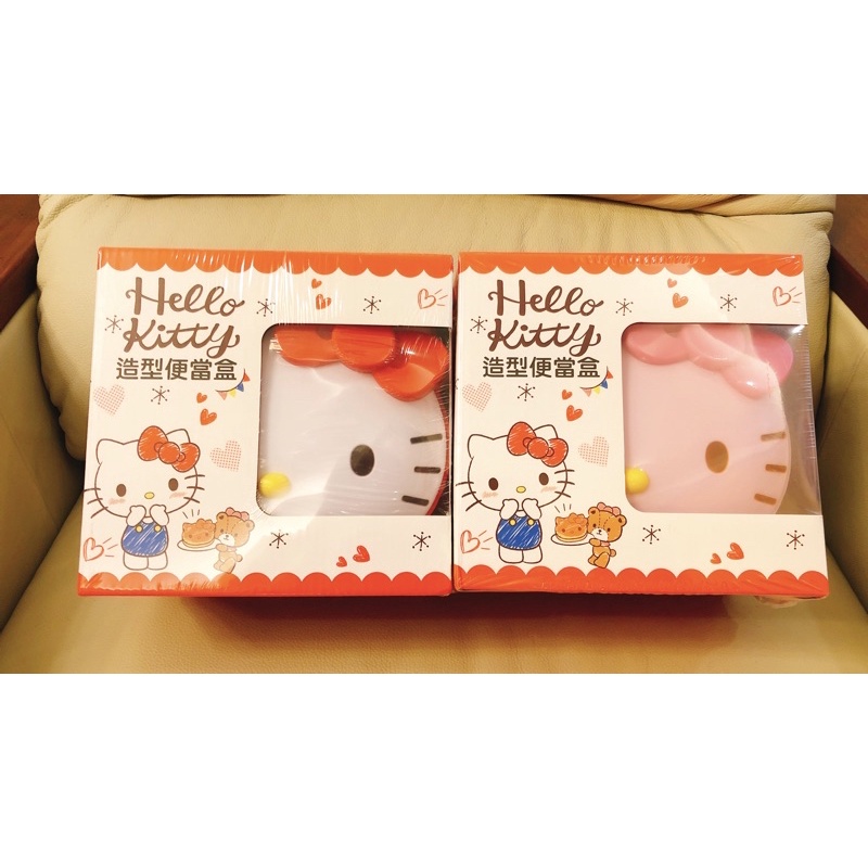 🌟全新現貨 7-11 Hello Kitty造型便當盒 紅色款 大頭造型雙層便當盒 凱蒂貓 KT 雙層便當盒 野餐盒