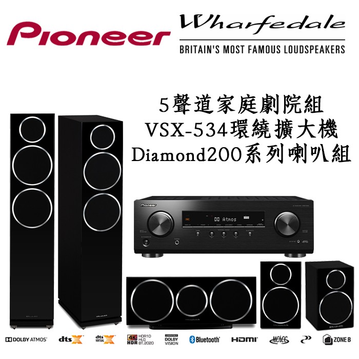 wharfedale 220c centre speaker