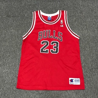 CHAMPION NBA BULLS MICHAEL JORDAN 23 BASKETBALL JERSEY 青年版XL