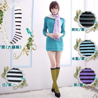 【Amiss】斑馬中統絲襪(7色) A408-1