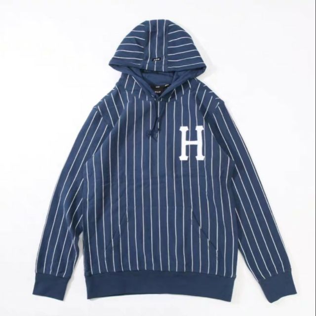 正品7折優惠 HUF 棒球條紋 帽T HOODIES 嘻哈 饒舌 HIP HOP 尺寸：S~XL