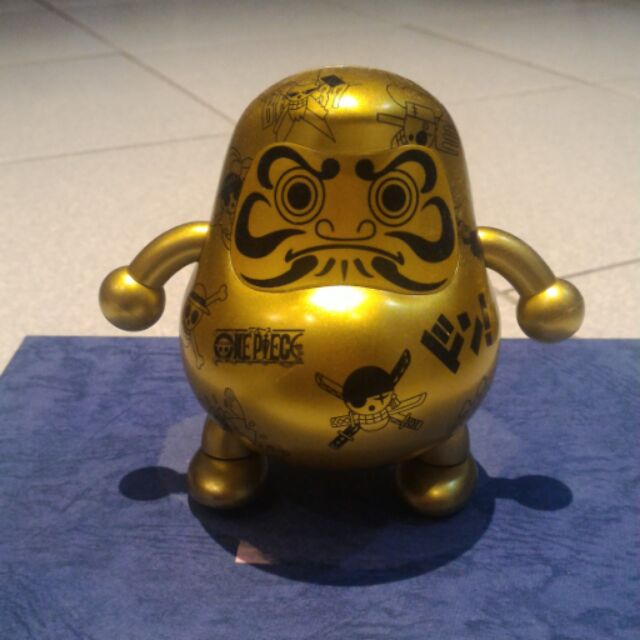 日本 日版 已拆 無損
航海王 BANDAI  DARUMA CLUB 不倒翁 金色 海賊王 one piece 現貨