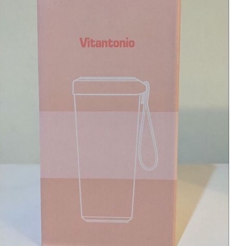 全新 Vitantonio 無線USB隨行果汁杯 霧玫瑰