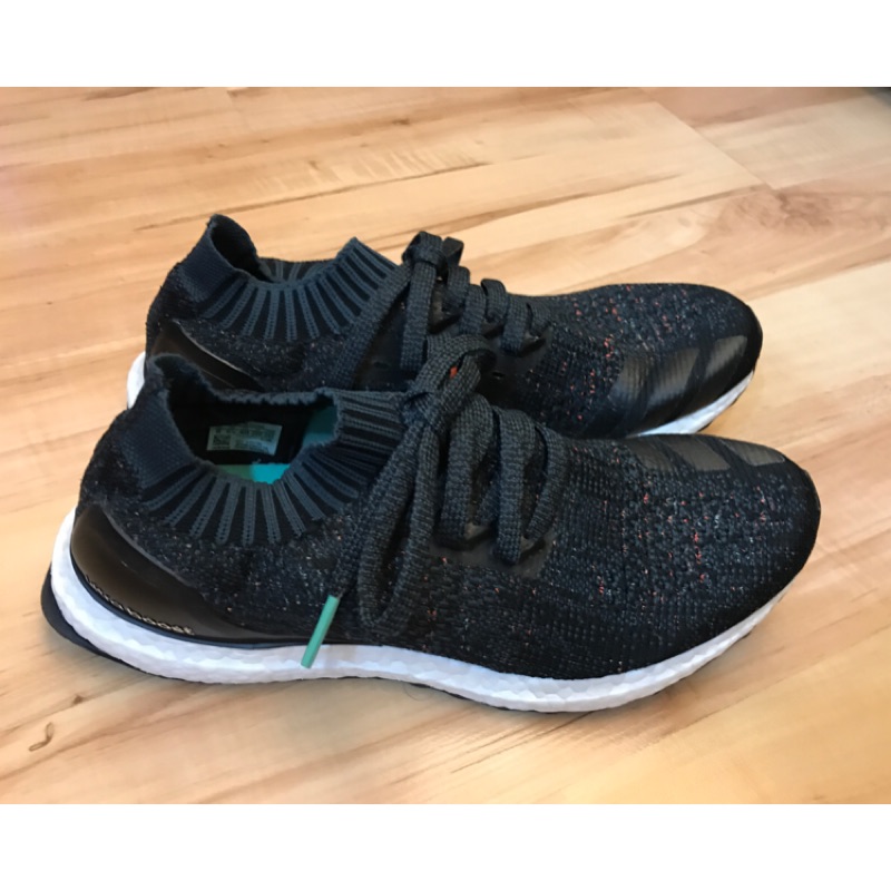 adidas ultra boost 黑色 襪套式 編織跑鞋