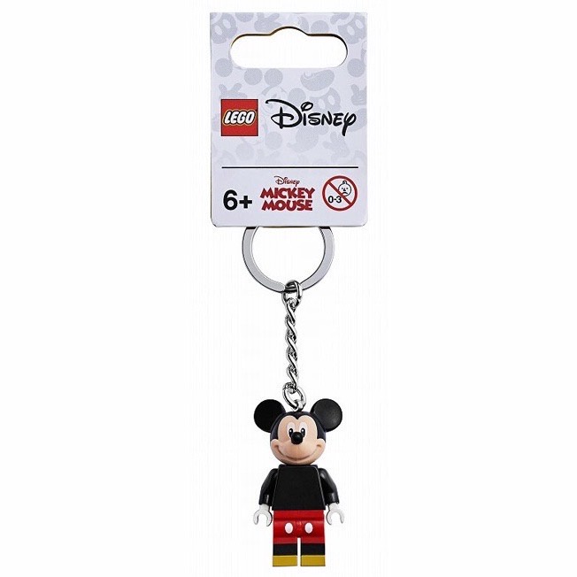 正版 LEGO 樂高鑰匙圈 迪士尼 米奇米妮 米奇  人偶鑰匙圈 車鑰匙 背包吊飾 鎖圈 吊飾 COCOS FG280