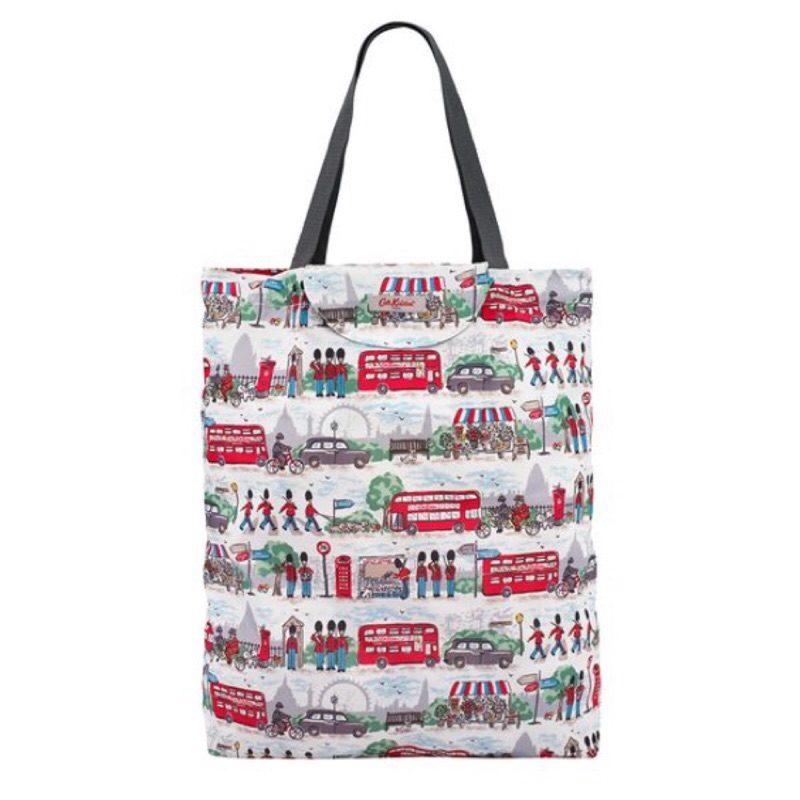 Cath Kidston Foldaway Tote 摺疊手提袋 倫敦街頭風 全新正品 降價出清❗️❗️❗️