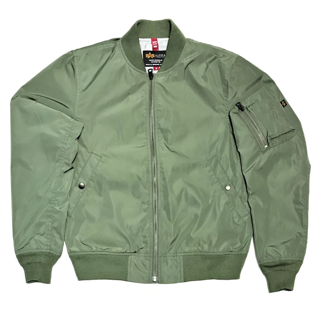 Alpha Industries MA1 飛行夾克 外套 日版 綠色 SIZE：M