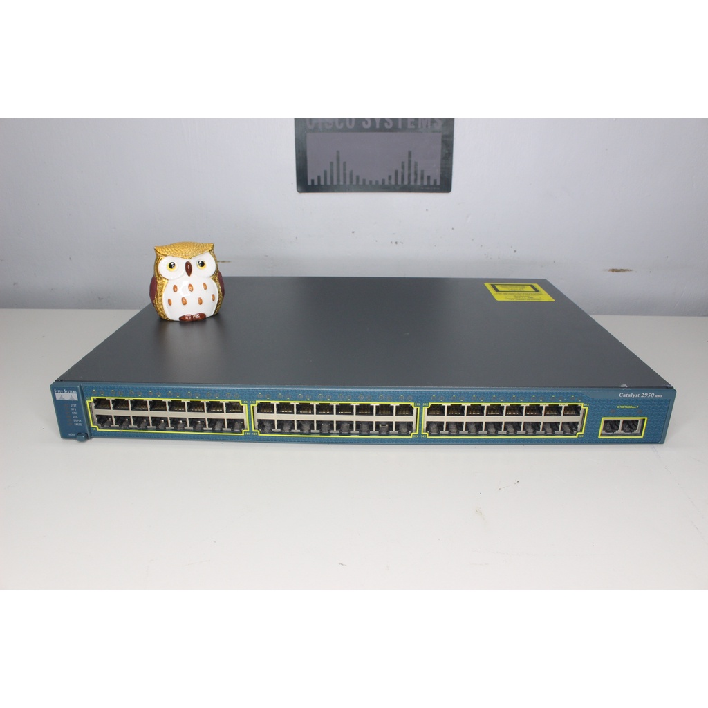 Cisco WS-C2950T-48-SI Switch 48-Port 10100 2x 101001000Ba