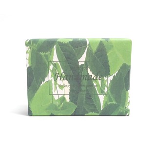 包皂紙 葉子手工皂標籤禮品盒裝飾甜點心設計包裝紙