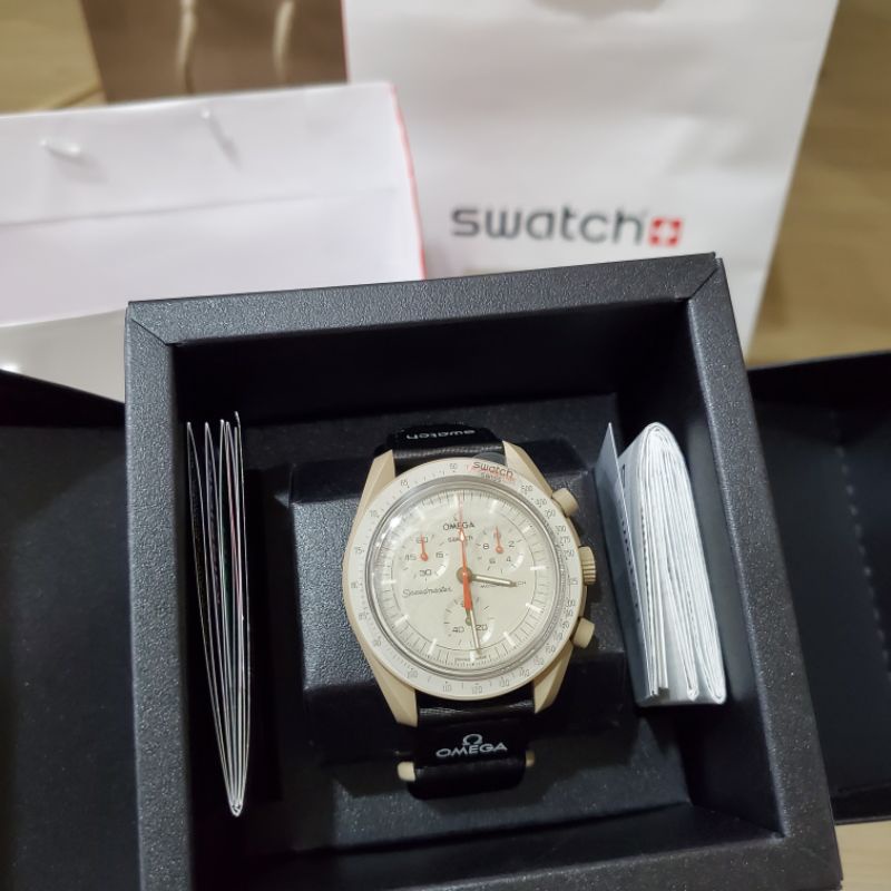 全新swatch x omega聯名登月系列腕錶 -木星