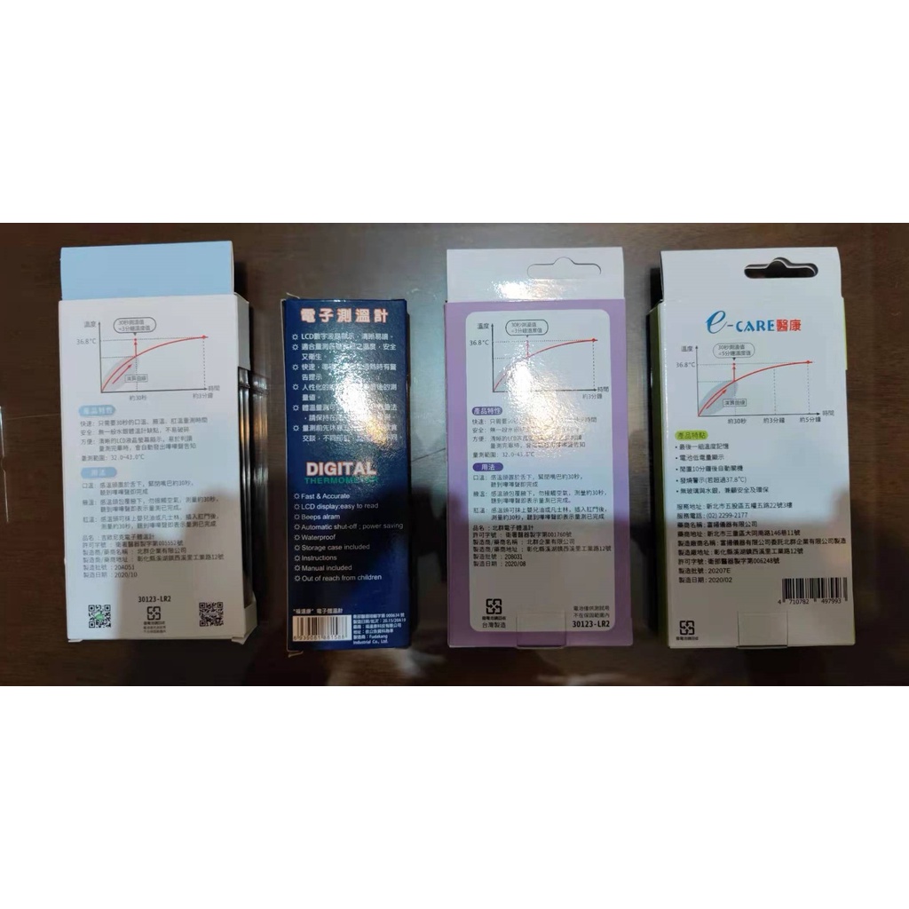 Geonic吉歐尼克Geon北群e-CARE醫康腋下體溫計電子體溫計福達康衛部醫器 ...