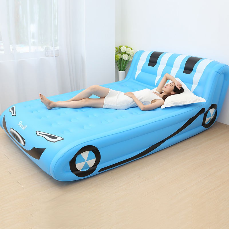 充氣床墊家用單人雙人加厚床卡通自動沖氣床氣墊床龍貓懶人沙發床 yyds