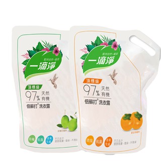【蝦皮直營特選】一滴淨 有機天然酵素 苦楝子防蹣 柿子消臭 洗衣露補充包(洗衣精)