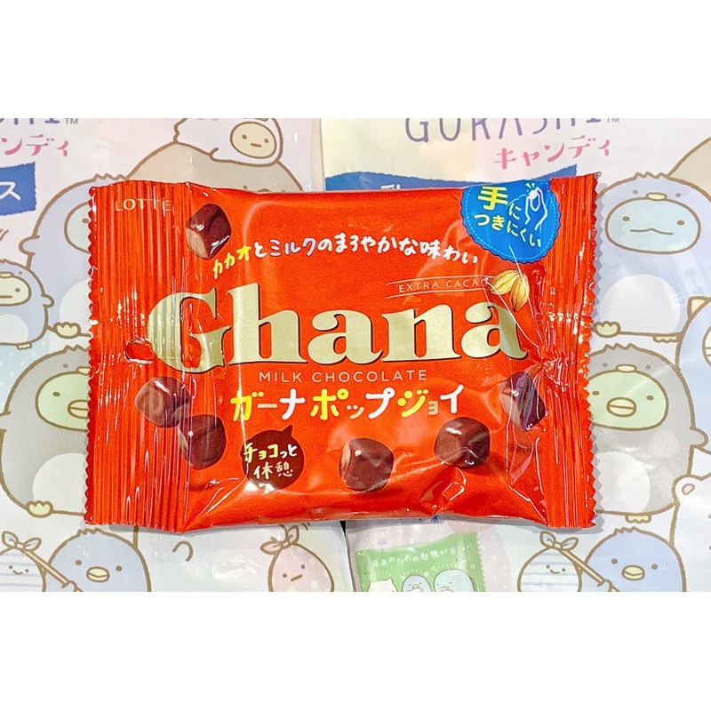 🌸LOTTE GHANA MILK CHOCOLATE 樂天 迦納巧克力 37g