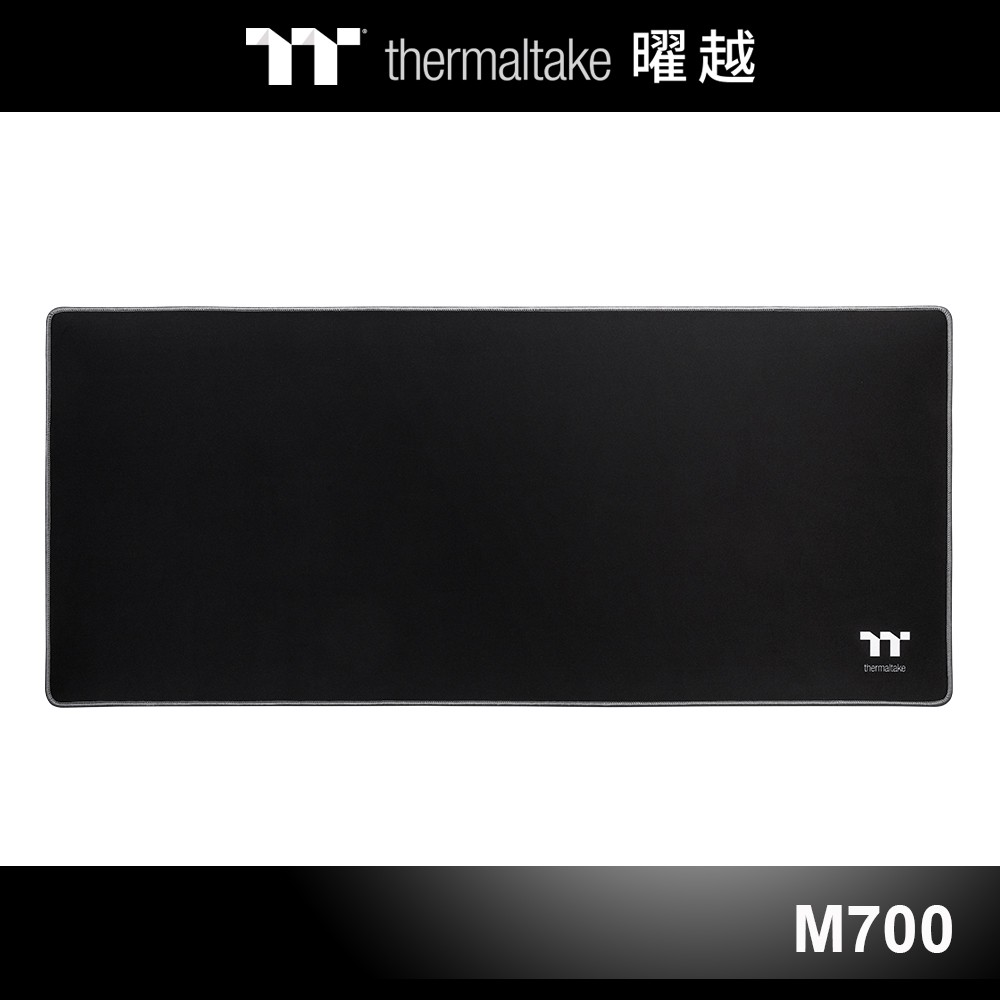 曜越 M700 大尺寸 電競鼠墊 TT Premium 黑色 MP-TTP-BLKSXS-01