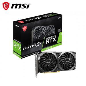 (可刷卡分期) 微星MSI RTX 3060 Ti 8G VENTUS 2X OCV1 LHR顯示卡