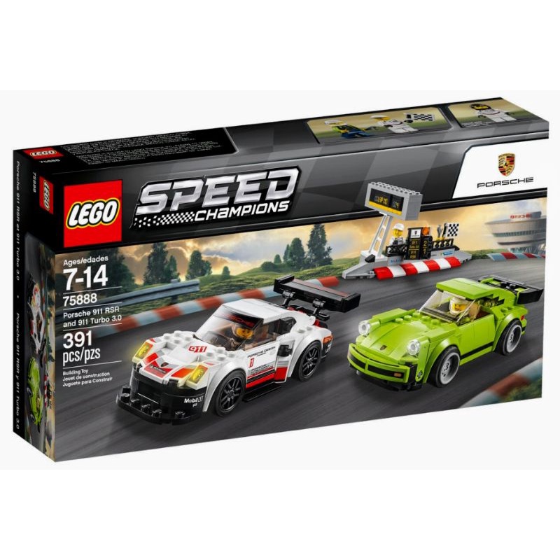 [台中可自取] 樂高 LEGO 75888 Porsche 911 RSR 911 Turbo 3.0 SPEED 跑車