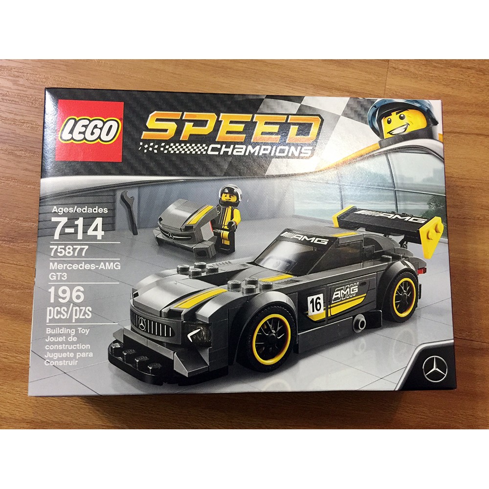 -南港97-  美版:產地捷克 LEGO 樂高 75877 Speed 賓士 AMG GT-3