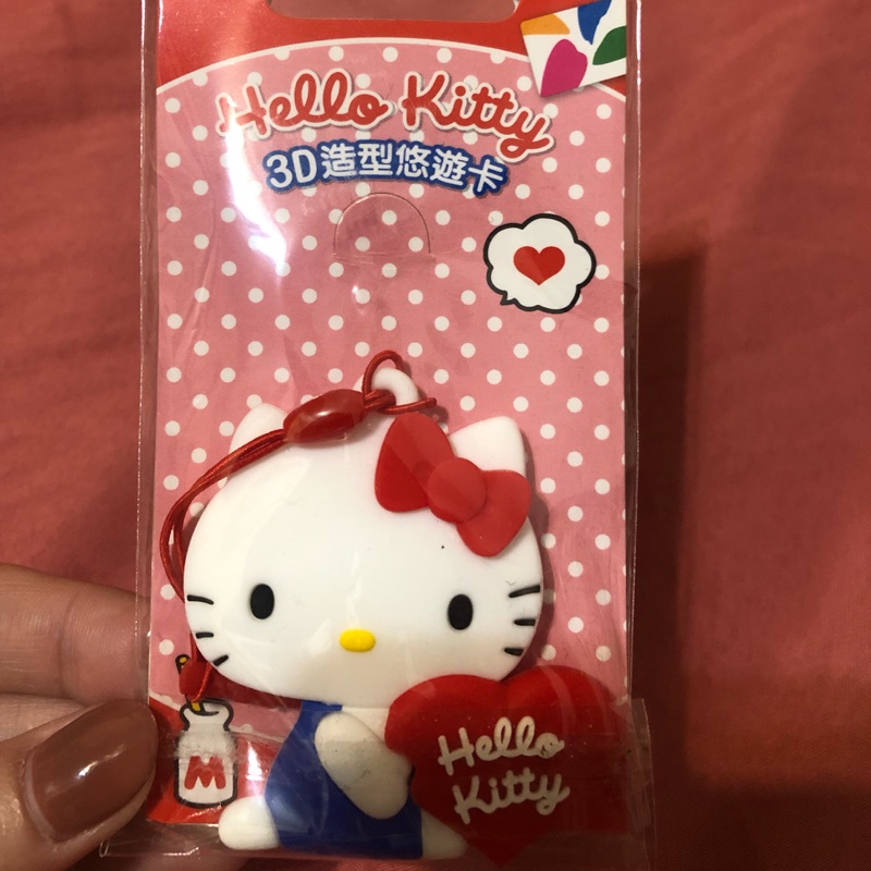 HELLO KITTY 3D造型悠遊卡-LOVE