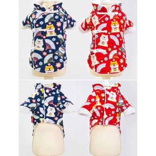 第2件半價 柴犬新年衣 貓狗衣服 寵物衣服 寵物過年衣 寵物唐裝 寵物中國服 阿力寵物小舖 阿力寵物