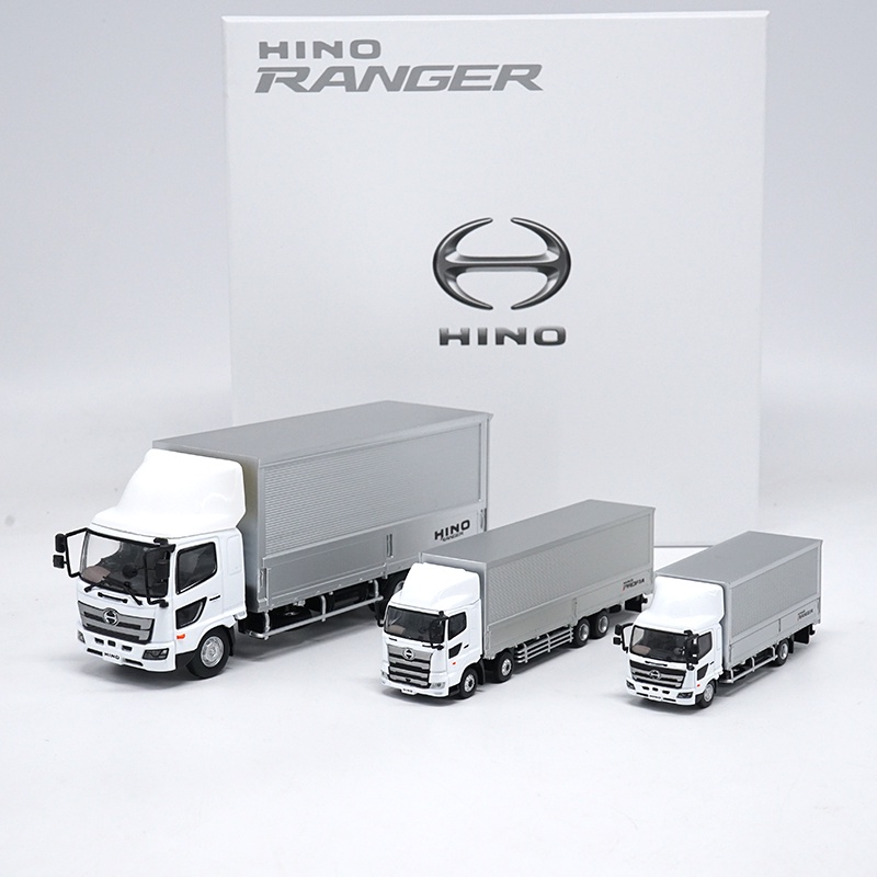 原廠 日野 拖頭 HINO TRUCKS 集裝箱 廂式貨車 卡車模型 限量版品質保證收藏精品擺件生日送禮