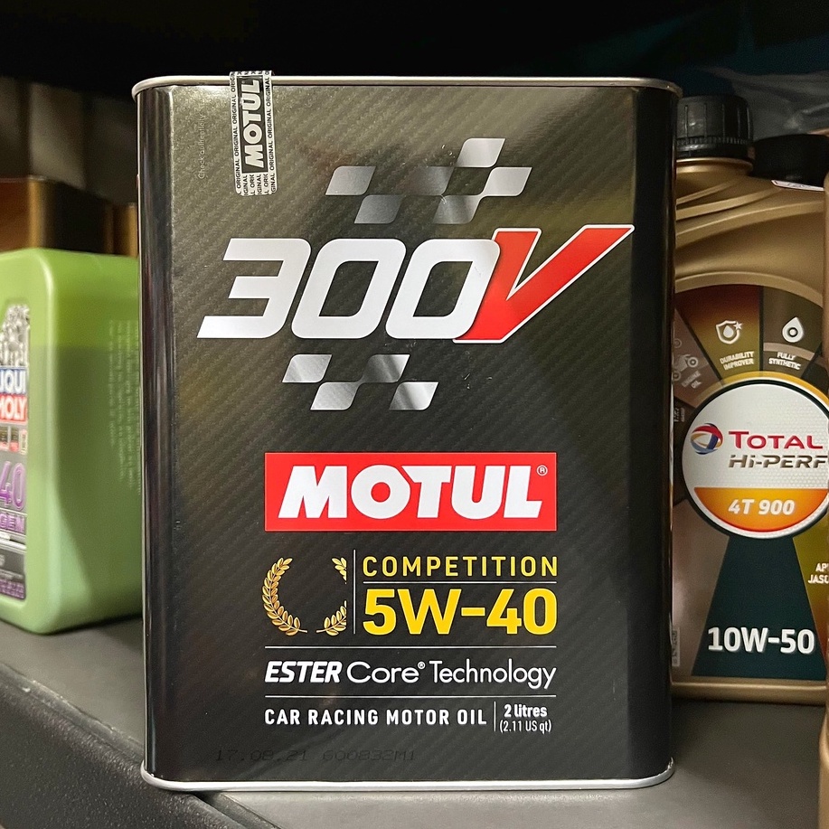 【油品味】MOTUL 300V 5W40 魔特 酯類 ESTER 汽車機油 2L