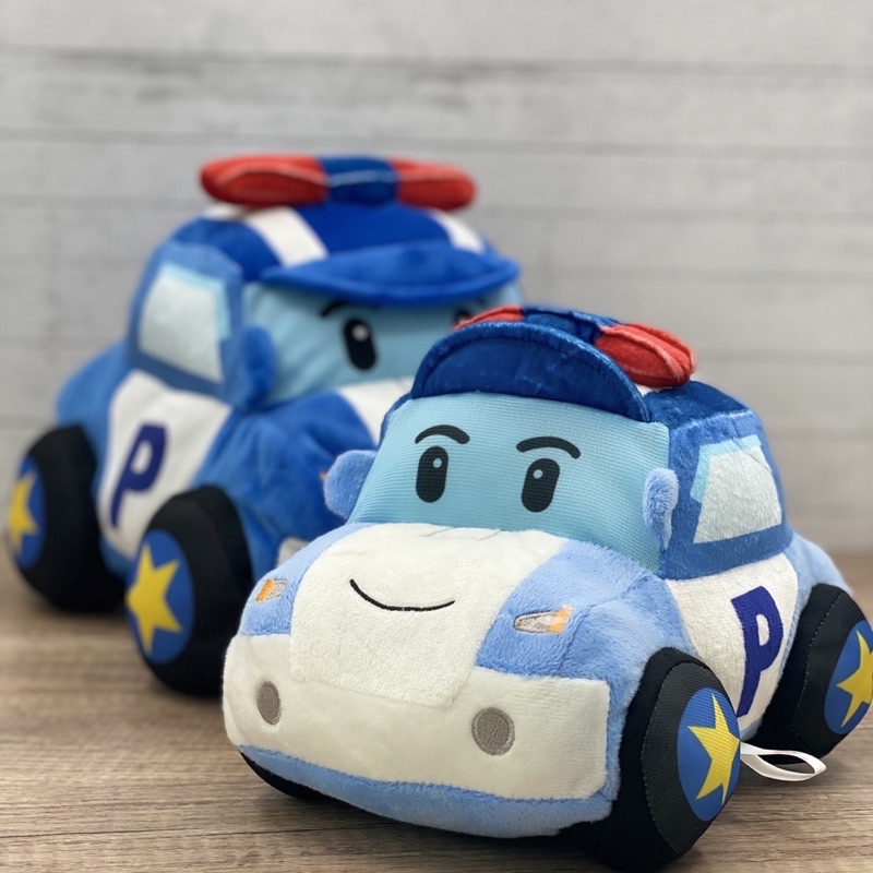 【玩偶小小世界】POLI波力車車娃娃玩偶 安寶車車填充玩具 小朋友生日禮物 正版授權
