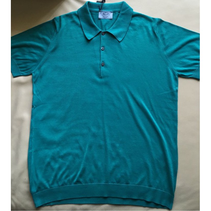 保證全新正品 Prada 綠色 短䄂 polo衫 英國製造 size 50
